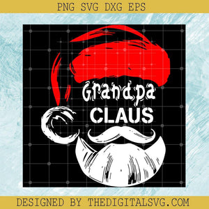Grandpa Claus Svg, Santa Claus Svg, Christmas Svg - TheDigitalSVG