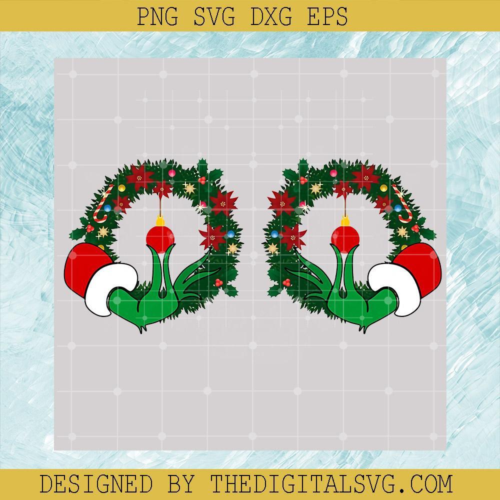 Grinch Wreaths Boobs PNG, Grinch PNG, Chistmas PNG, Grinch Hands PNG, Christmas Grinch PNG - TheDigitalSVG