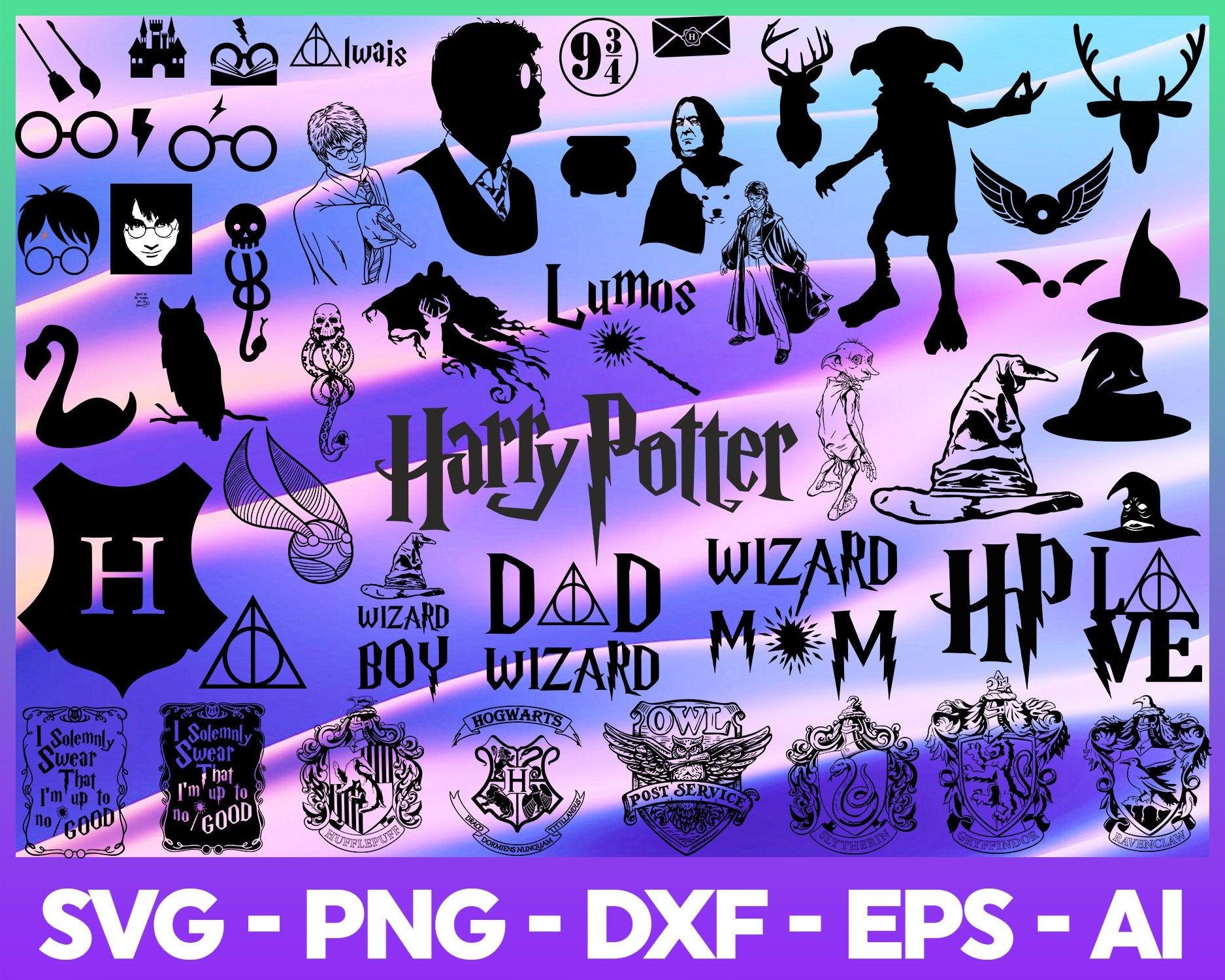 Harry Potter Bundle #2 Svg, Bundle Harry Potter Svg, Harry Potter Svg - TheDigitalSVG