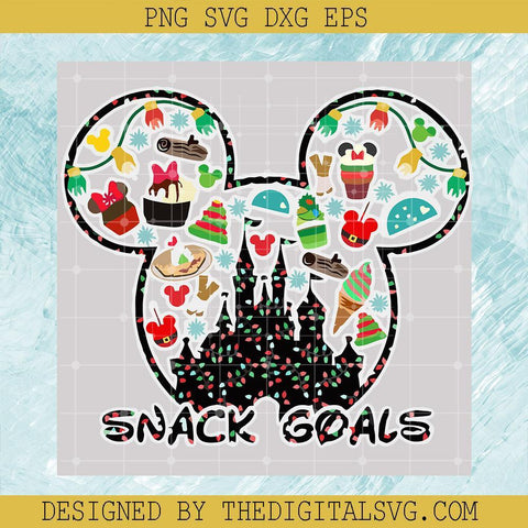 Here For The Treats Svg, Disney Mickey Svg, Snack Goals Svg, Disney Svg - TheDigitalSVG