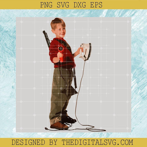 Home Alone Svg, Merry Christmas Svg, Kevin Mscakkister Svg - TheDigitalSVG