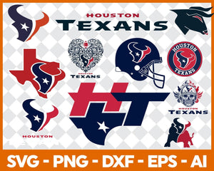 Houston Texans Bundle Svg,Houston Texans Svg, Houston Texans Logo Svg, AFC Teams Svg, NFL Svg, Bundle Svg