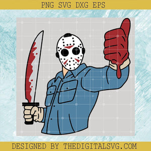 #Jason Like SVG PNG EPS DXF, Jason Svg, Jason Voorhees Halloween SVG - TheDigitalSVG