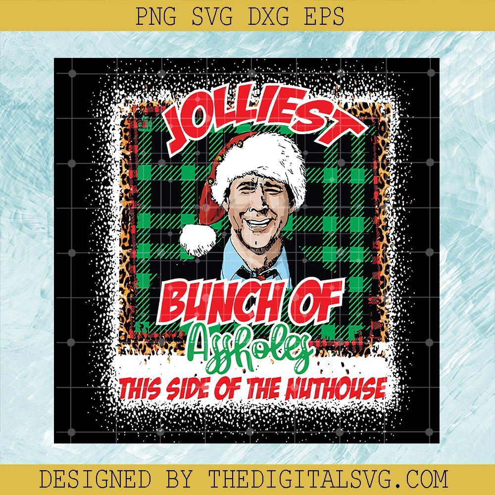 Jolliest Bunch Of Assholes This Side Of The Nuthouse PNG, Clark Griswold Movie Christmas PNG, Green Buffalo Plaid PNG - TheDigitalSVG