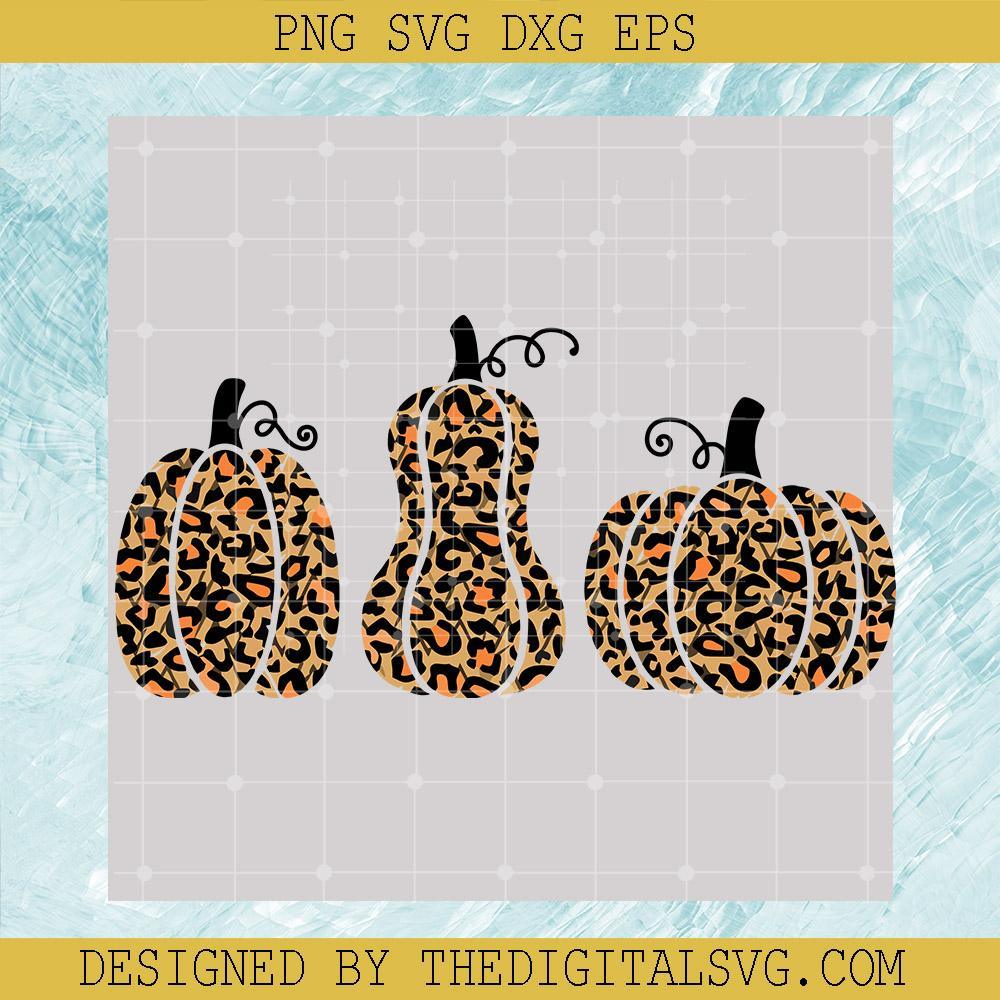 Leopard Pumpkin Svg, Pumpkin Svg, Leopard Svg - TheDigitalSVG