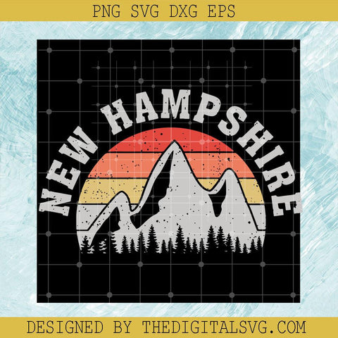 New Hampshire Svg, America Svg, State Svg - TheDigitalSVG