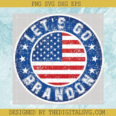 Let's Go Brandon Svg, Donal Trump Svg, Anti Biden Svg, USA Flag Svg - TheDigitalSVG