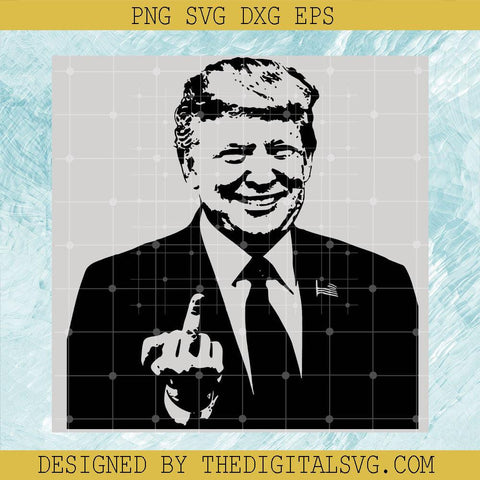 Donal Trump Smile Svg, Anti Joe Biden Svg, Americian Svg - TheDigitalSVG