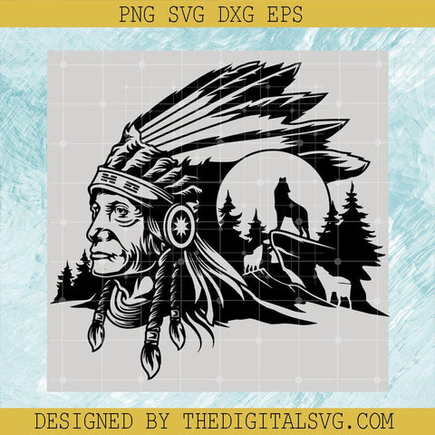 Aborigines Svg, American Native Svg, USA Svg - TheDigitalSVG