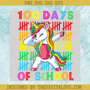 100 Days Of School Svg, Horse Svg, Back To School Svg - TheDigitalSVG