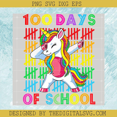 100 Days Of School Svg, Horse Svg, Back To School Svg - TheDigitalSVG