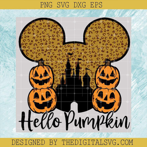 Hello Pumpkin Svg, Halloween Svg, Disney Mickey Mouse Svg - TheDigitalSVG