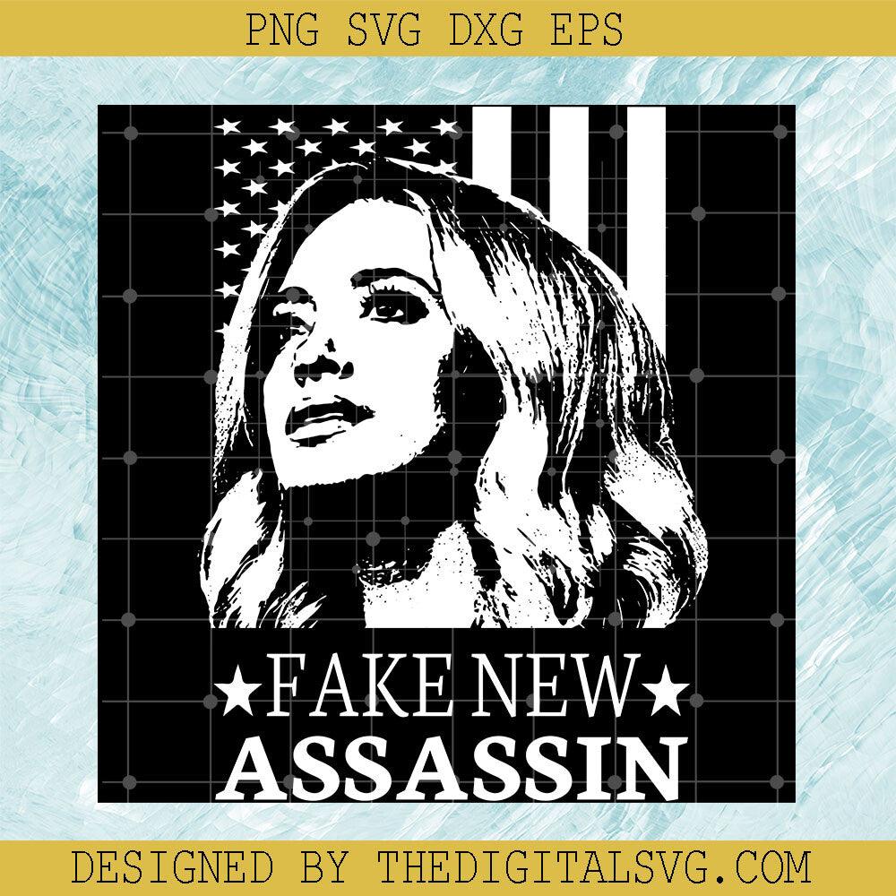 Fake New Addassin Svg, Americian Flag Svg, Girl Svg, Kayleigh McEnany Svg - TheDigitalSVG