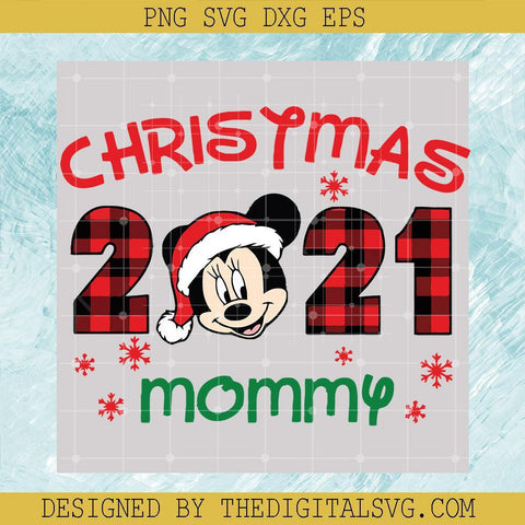 Disney Mickey Mouse Mommy Christmas 2021 Svg, Christmas Svg, Disney Christmas Svg, Mickey Mouse Svg - TheDigitalSVG