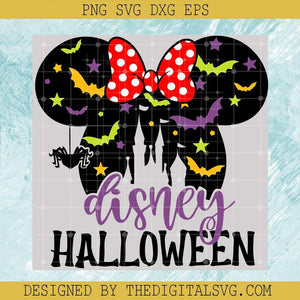 #Minnie Disney Halloween 2021 Svg, Magic Castle Halloween Disney Svg, Mickey Svg, Halloween Svg - TheDigitalSVG