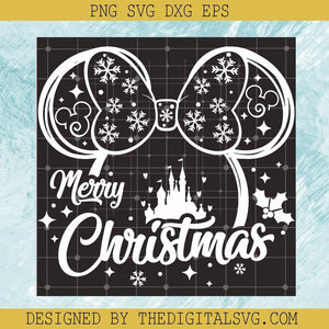 #Minnie Merry Christmas Svg, Minnie Svg, Minnie Mouse SVG, Disney Christmas Svg, Mickey Svg, Disney Svg, Mery Christmas Svg - TheDigitalSVG