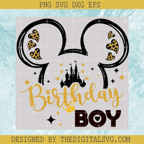 Disney Mouse Birthday Boy Svg, Disney Mickey Svg, Birthday Svg, Disney Svg - TheDigitalSVG