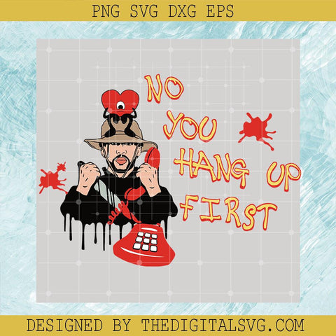 Bad Bunny No You Hang Up First SVG, Halloween Bad Bunny SVG, Bad Bunny SVG - TheDigitalSVG