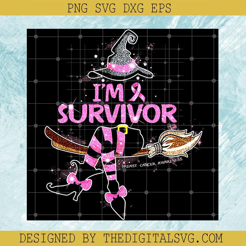 I'm A Survivor PNG, Breast Cancer Awareness PNG, Halloween Witch PNG - TheDigitalSVG