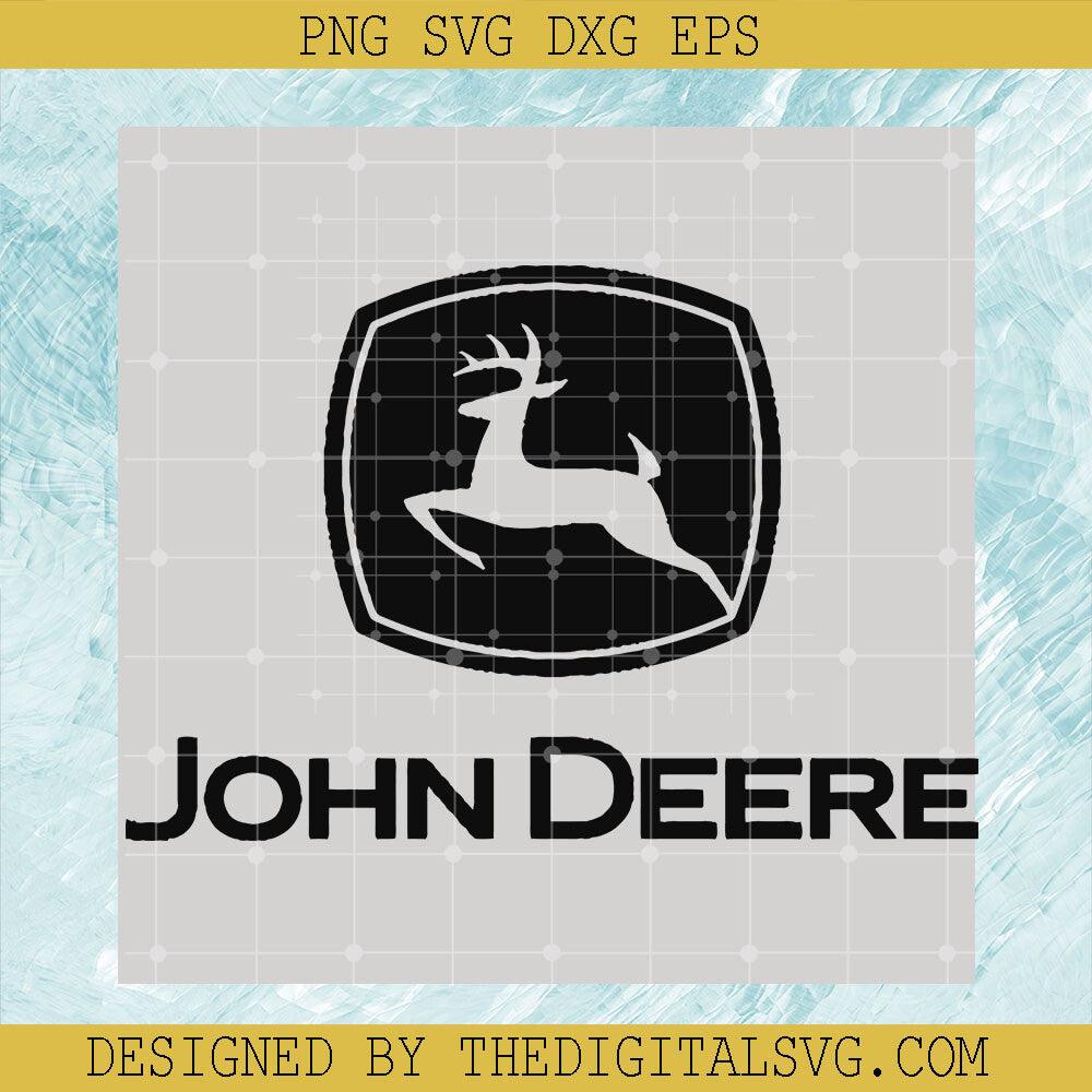 John Deere Logo SVG, John Deere Logo Clipart SVG, John Deere Cut Files For Silhouette SVG - TheDigitalSVG