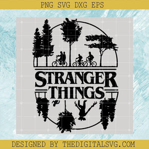 Strager Things SVG, Netflix Series SVG, Stranger Things Movie SVG - TheDigitalSVG