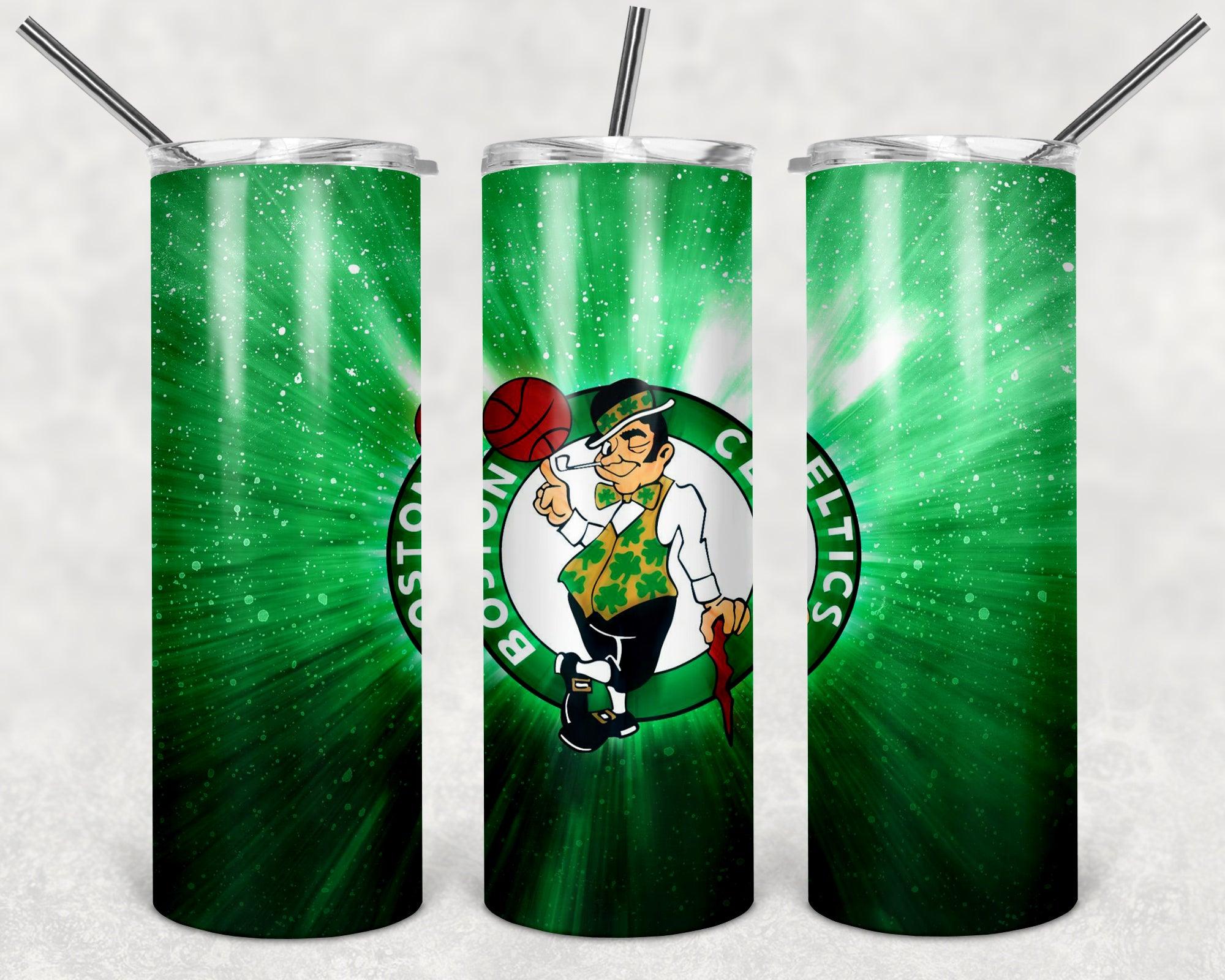 Celtics NBA Tumbler PNG, 20oz Skinny Tumbler Design, Sublimation Designs PNG File - TheDigitalSVG