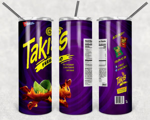 Takis Purple Bag PNG, 20oz Skinny Tumbler Design, Sublimation Designs PNG File - TheDigitalSVG