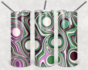 Emerald Marble Tumbler Wrap PNG, Marble Wall 20oz Skinny Tumbler Designs, Sublimation Designs PNG - TheDigitalSVG