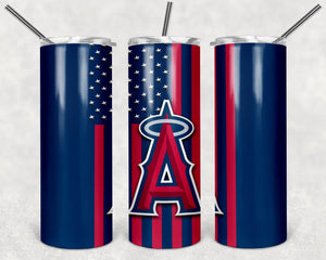 Los Angeles Angels PNG, 20oz Skinny Tumbler Design, Sublimation Designs PNG File - TheDigitalSVG