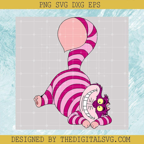 Pink Cat Svg, Grumpy Animal Svg, Alice In Wonderland Svg, Cat in Alice Wonderland Svg, Disney Svg - TheDigitalSVG