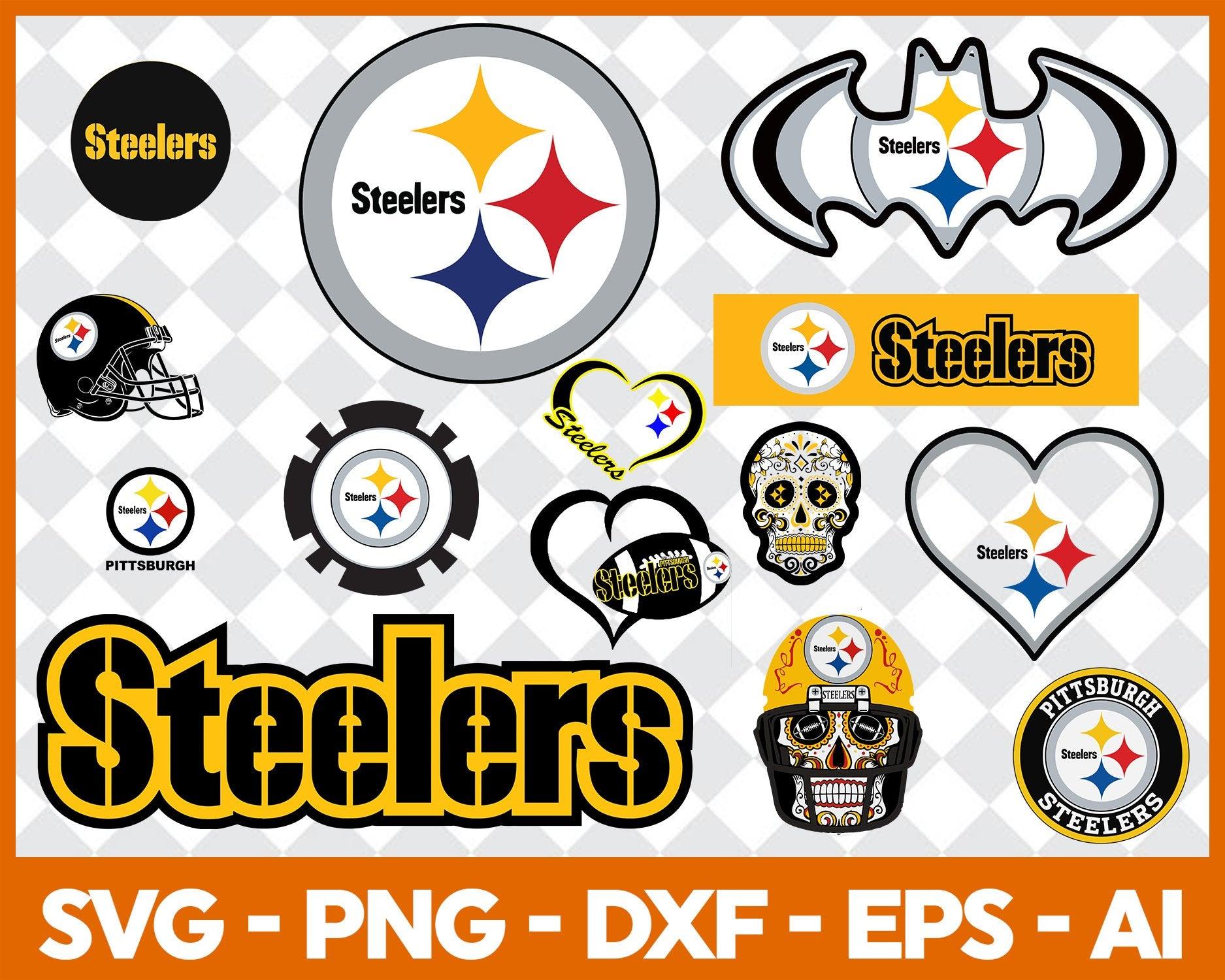 Pittsburgh Steelers Bundle Svg, Pittsburgh Steelers Svg, Pittsburgh Steelers Logo Svg, AFC Teams Svg, NFL Svg, Bundle Svg