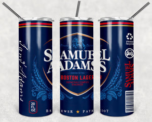 Samuel Adams Drink Brand PNG, 20oz Skinny Tumbler Design, Sublimation Designs PNG File - TheDigitalSVG