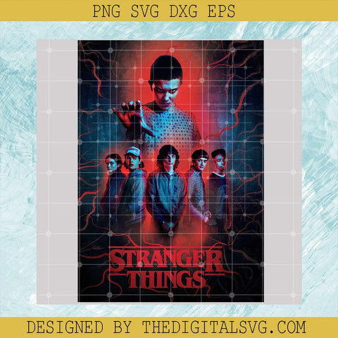 Stranger Things 4 Character PNG,Stranger Things Netflix Svg, Stranger Things Svg - TheDigitalSVG