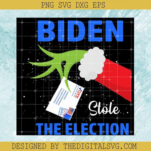Biden Stole The Election PNG, Joe Biden PNG, Grinch PNG, Grinchmas PNG, Christmas PNG - TheDigitalSVG