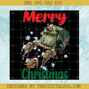 Merry Christmas Svg, Reindeer Svg, Santa Claus Svg - TheDigitalSVG