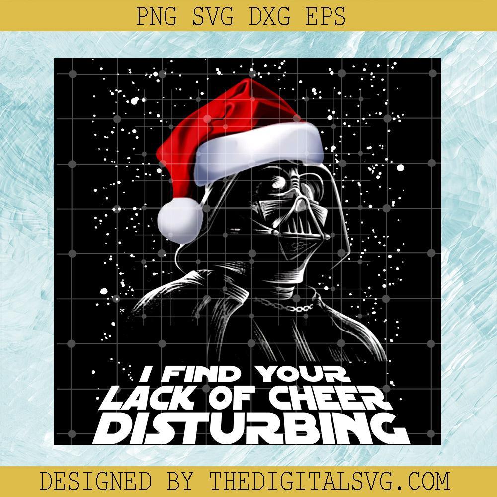 I Find Your Lack Of Cheer Disturbing PNG, Darth Vader PNG, Star Wars PNG - TheDigitalSVG