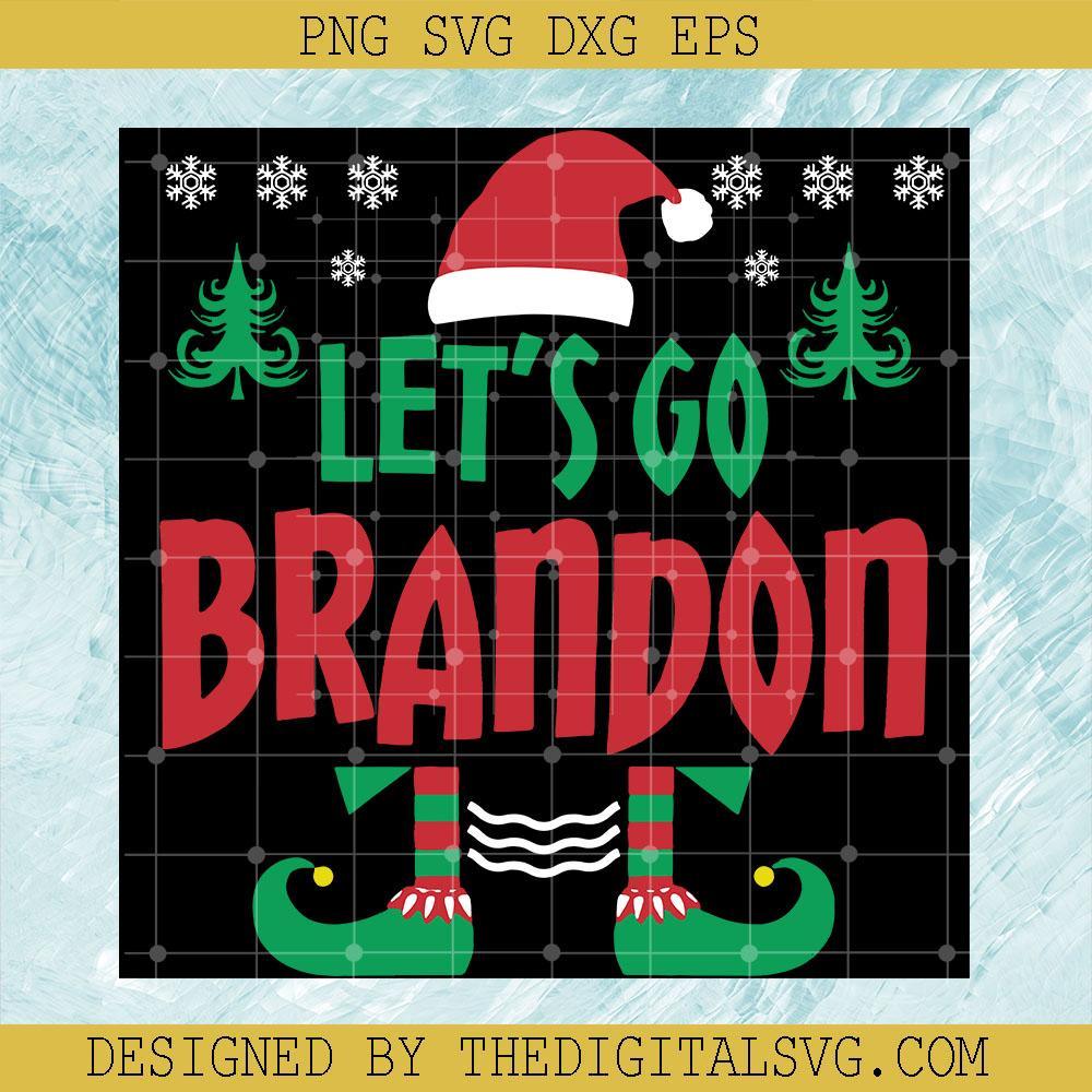 Let's Go Branddon SVG, Marry Christmas SVG, Elf SVG - TheDigitalSVG