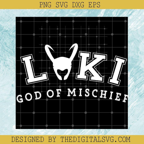 Loki God Of Mischief Svg, Logi Svg, Marvel Svg - TheDigitalSVG