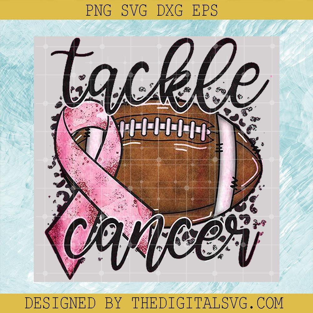 #Tackle Cancer Png, Football Ball Png, October Cancer Awareness, Breast Cancer Png - TheDigitalSVG