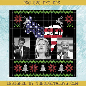 This Is My Ugly Christmas Sweater PNG, Christmas PNG, FJB PNG, LGBFJB PNG, Obama PNG, Hillary Clinton PNG, Joe Biden PNG, - TheDigitalSVG