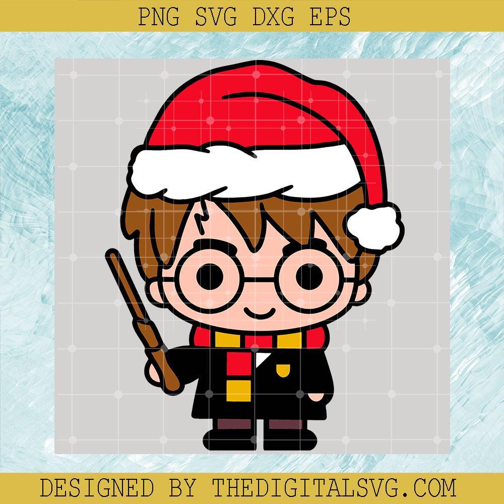 #Baby Potter Christmas SVG PNG EPS DXF, Harry Potter Merry Christmas SVG, Christmas Holiday Gifts - TheDigitalSVG