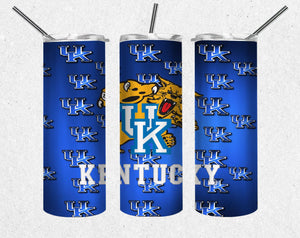Kentucky Wildcats Sport NCAA PNG, 20oz Skinny Tumbler Design, Sublimation Designs PNG File - TheDigitalSVG