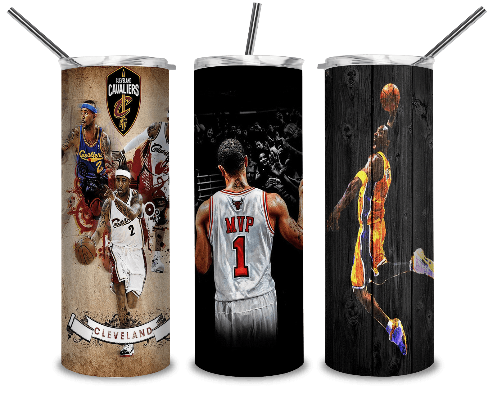 Derrick Rose PNG, Basketball Team 20oz Skinny Tumbler Designs PNG, Sublimation Designs PNG - TheDigitalSVG