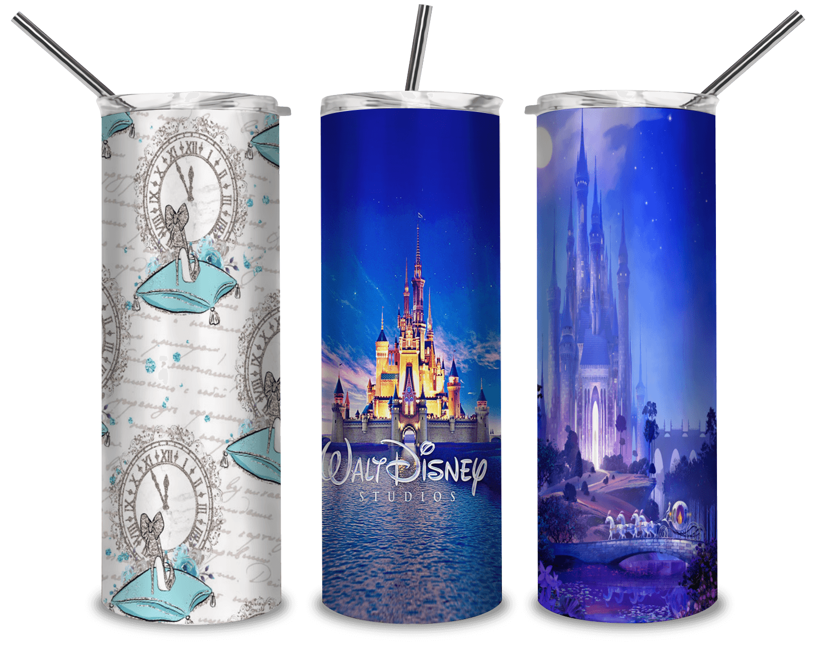 Disney Castle 2 PNG, Walt Disney 20oz Skinny Tumbler Designs PNG, Sublimation Designs PNG - TheDigitalSVG