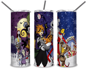 The Nightmare Characters PNG, Walt Disney 20oz Skinny Tumbler Designs PNG, Sublimation Designs PNG - TheDigitalSVG