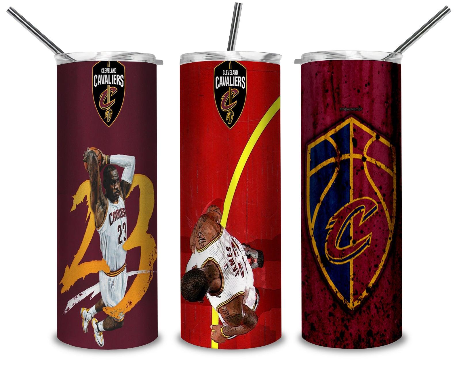 Cleveland Cavaliers 2 PNG, Basketball Association 20oz Skinny Tumbler Designs PNG, Sublimation Designs PNG - TheDigitalSVG