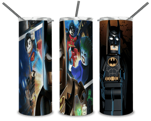 Batman Super Man PNG, Joker Marvel Heroes 20oz Skinny Tumbler Designs PNG, Sublimation Designs PNG - TheDigitalSVG