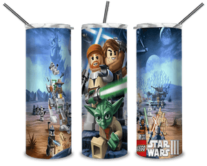 Star Wars III PNG, The Clone Wars 20oz Skinny Tumbler Designs PNG, Sublimation Designs PNG - TheDigitalSVG