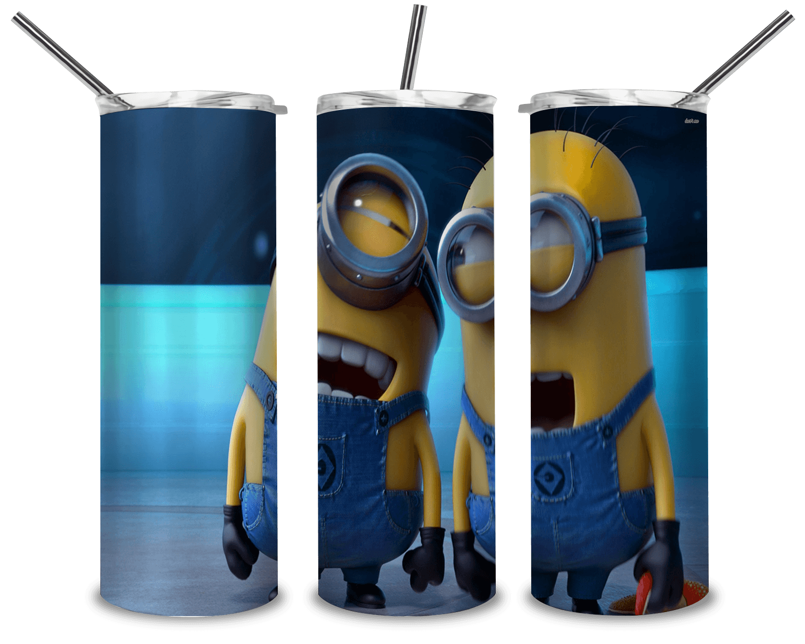 Minions Dave And Carl PNG, Despicable Me 20oz Skinny Tumbler Designs PNG, Sublimation Designs PNG - TheDigitalSVG