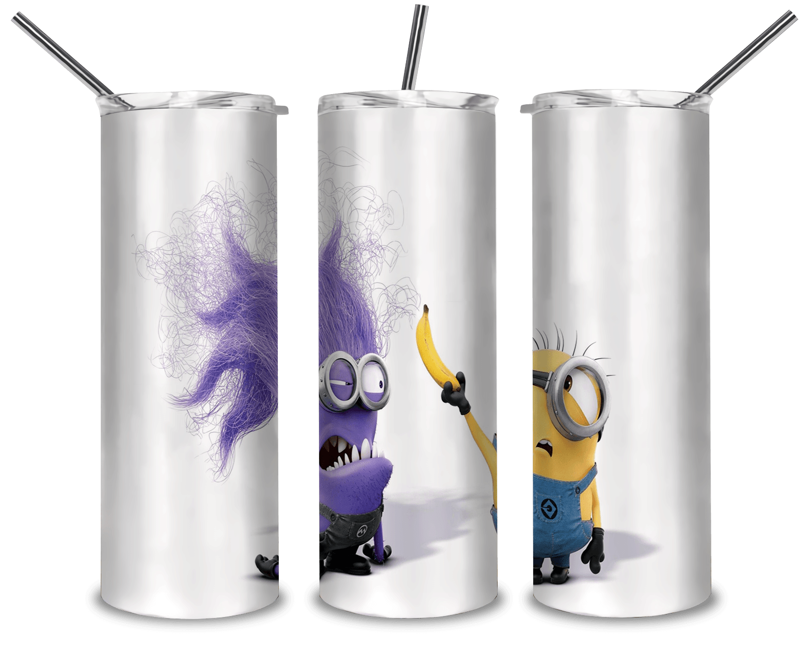 Minions Carl And Purple Minion PNG, The Rise Of Gru 20oz Skinny Tumbler Designs PNG, Sublimation Designs PNG - TheDigitalSVG